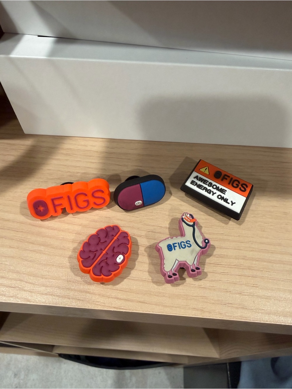 FIGS croc charm set!
